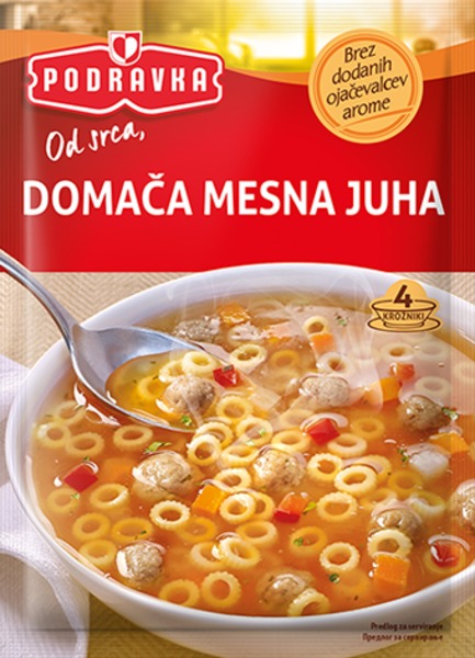 Soupe Domaca Mesna-Boeuf 62g Podravka