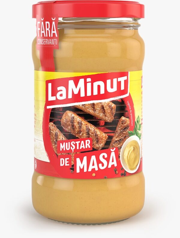 Moutarde-Mustar de masa La Minut 300g