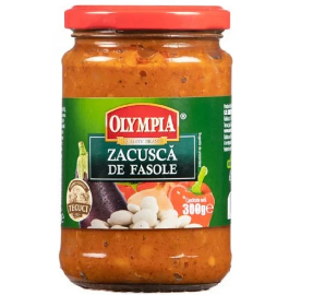 Zacusca Fasole Haricot Olympia 314g