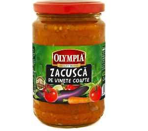 Zacusca de Vinete Coapte Olympia 314g