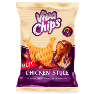 Viva chips cu pui pikant / poulet piquant 100g