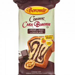 Cozonac Boromir casa nuci ciocolata 550g