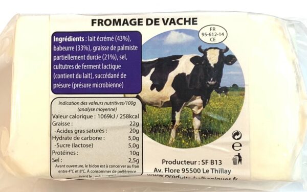 Fromage Feta sous vide 450g lot